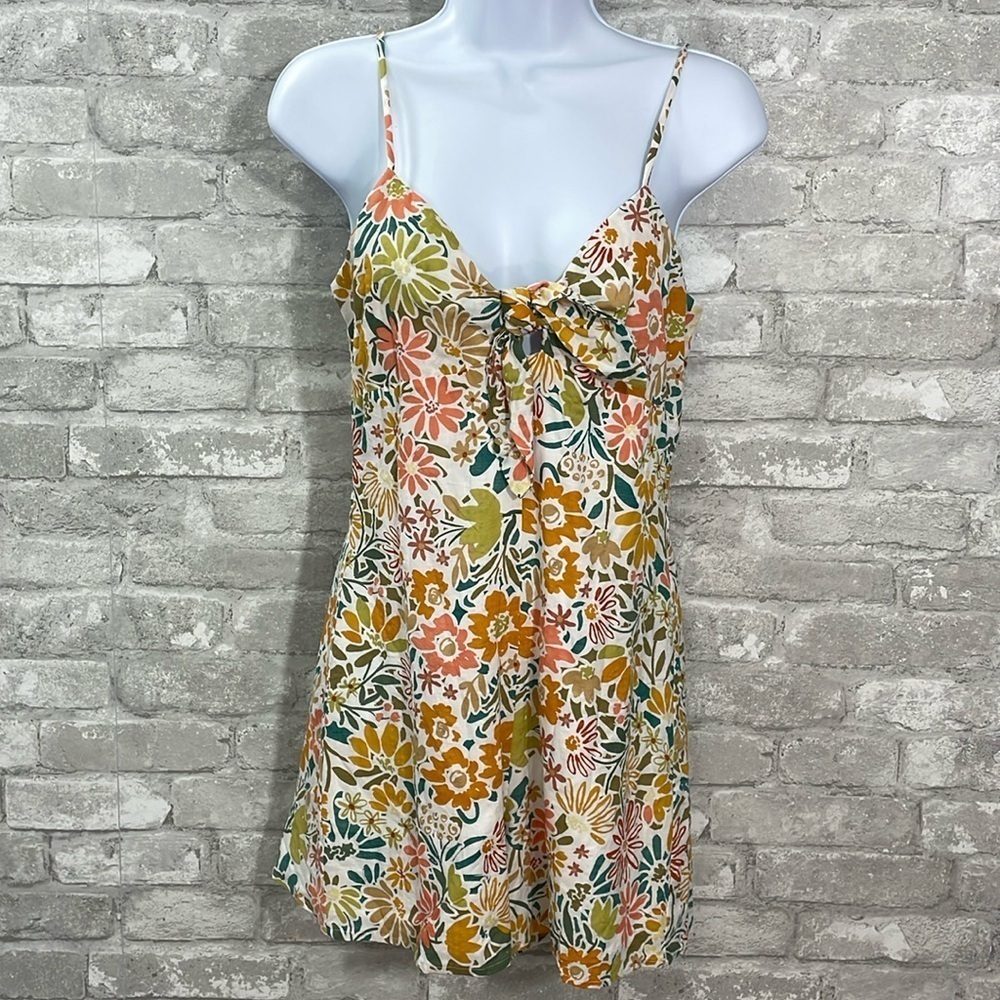 Sadie & Sage Dream on Tie Front Romper